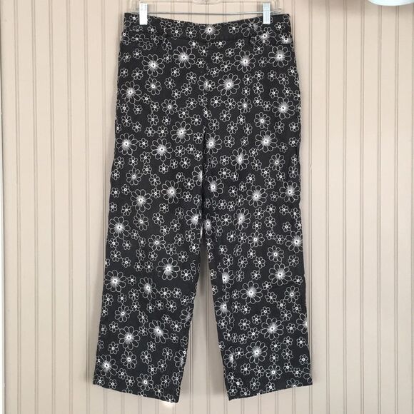 Vintage Grace Elements Embroidered Capris 12 - Picture 2 of 12